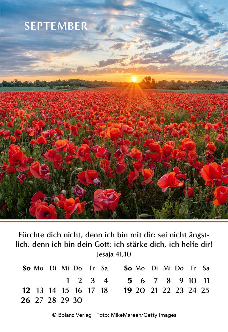 Aufstellkalender - Ein Jahr der Hoffnung 2027