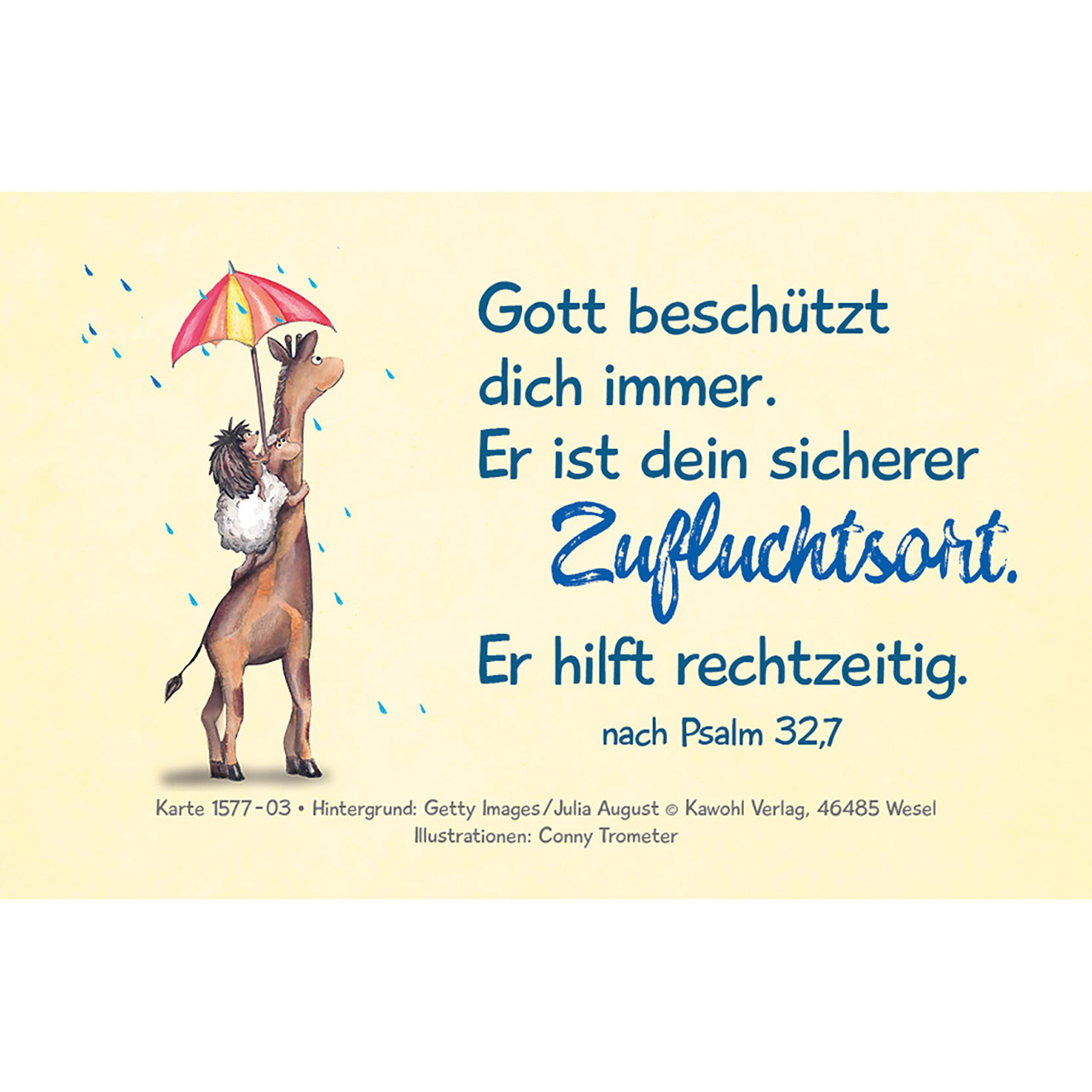 Karten-Box Kunststoff - Entdecke Gottes Liebe - Bibel-Impulse für Kinder - Igel Sonnenblume Herz Schmetterling