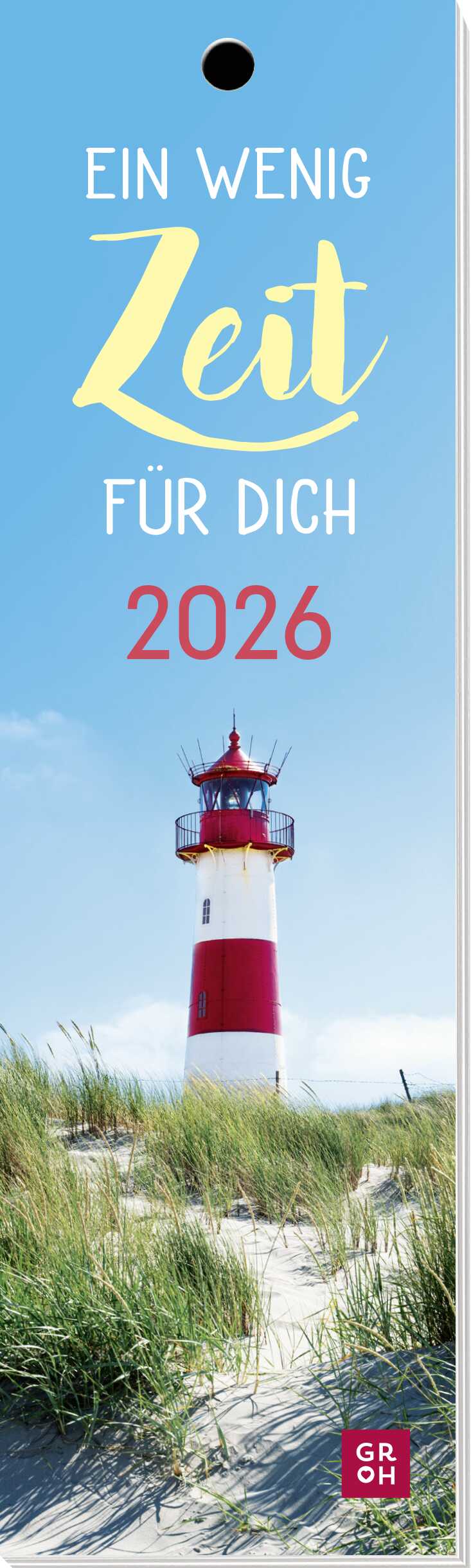 Lesezeichen - Ein wenig Zeit für dich 2026 - Leuchtturm