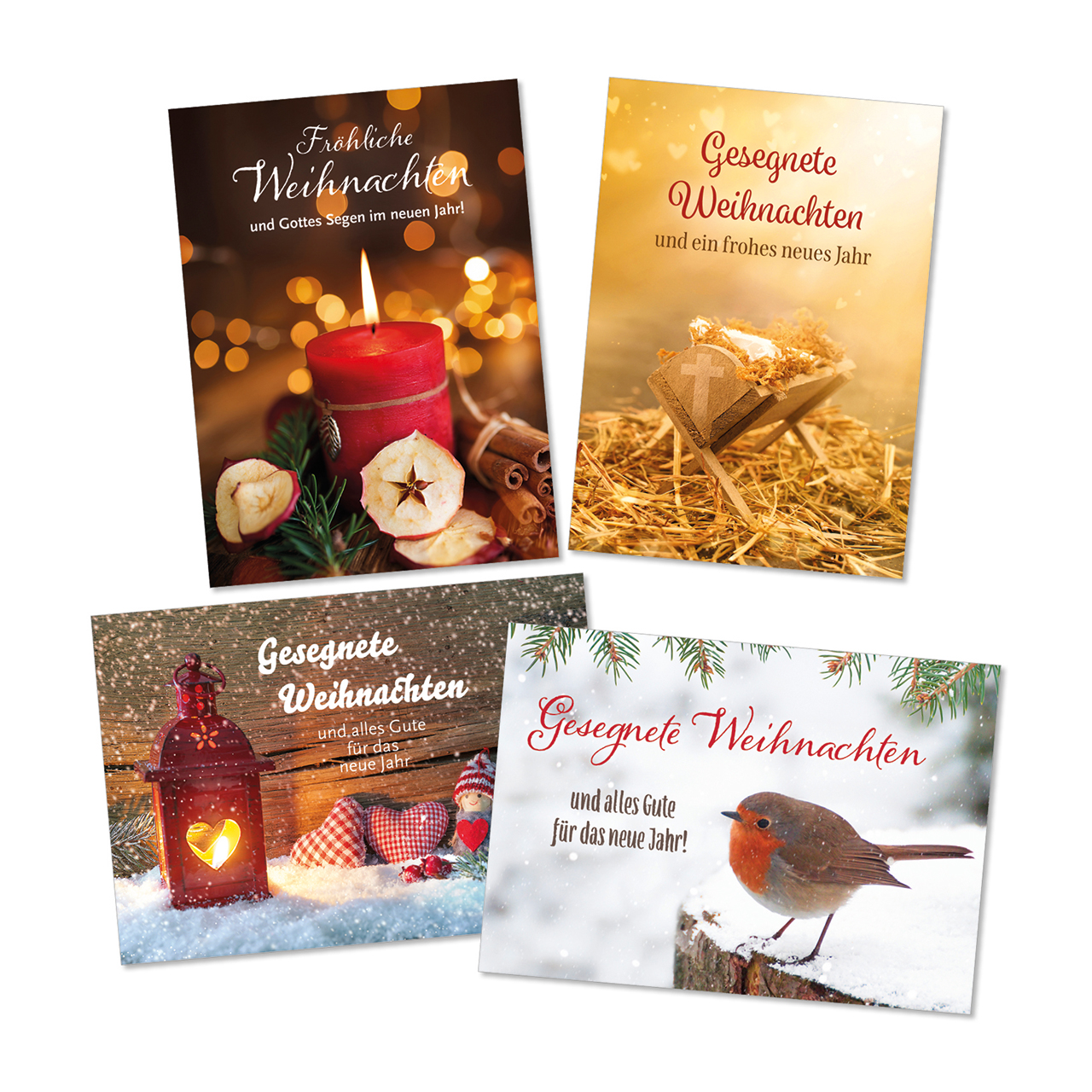 Postkarten-Serie - Weihnachts-Postkartenserie - Weihnachtsmotive