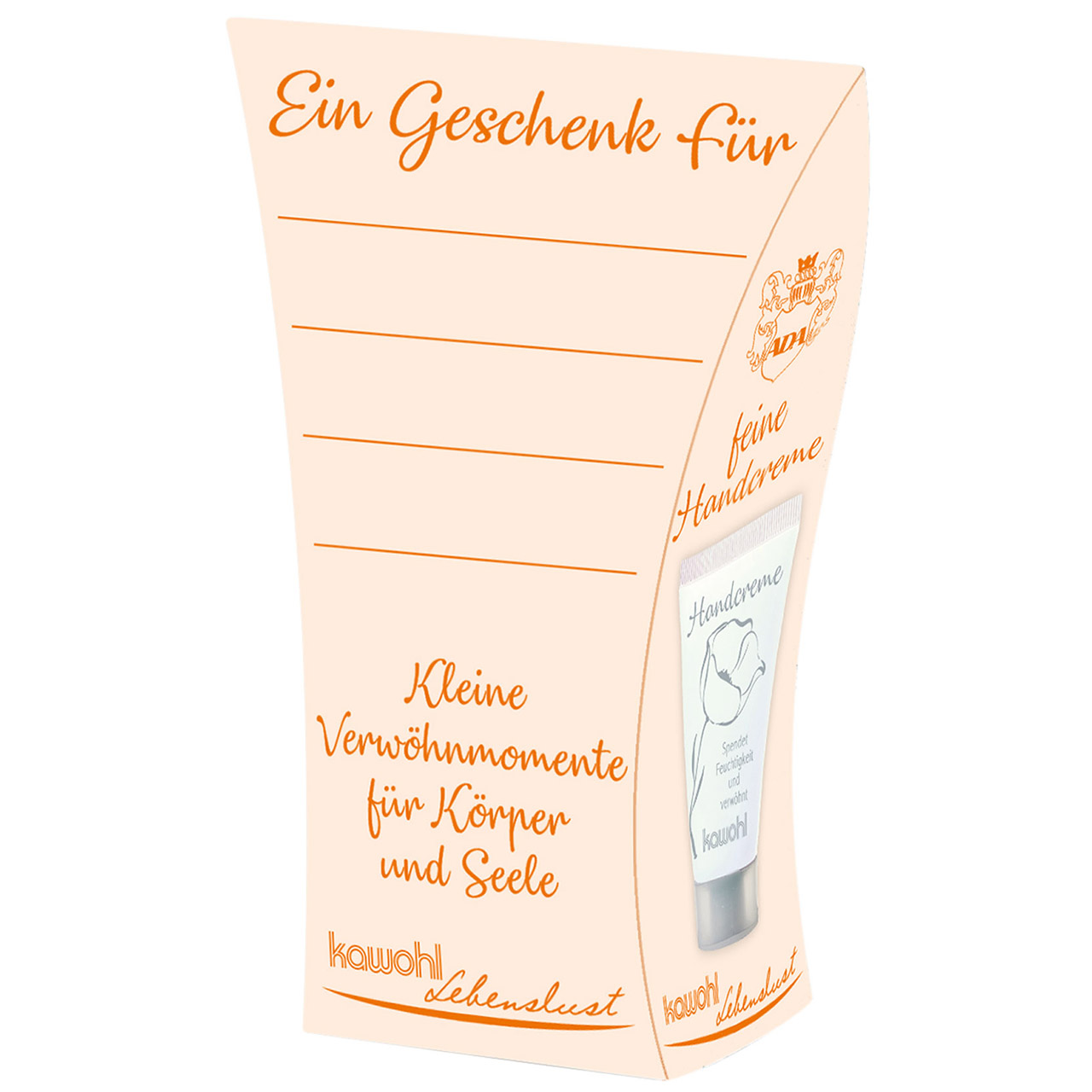 Handcreme - Frohe und gesegnete Weihnachten - Laterne Lichterkette Teelicht Kerze