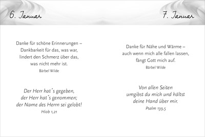 Geschenkbuch - 366 gute Gedanken - Blüten am Ast
