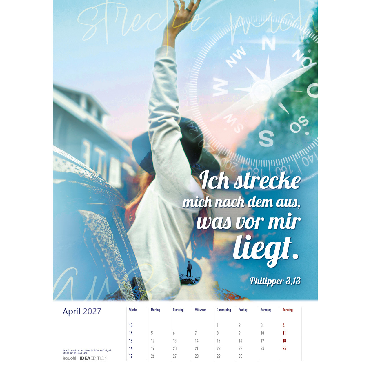 Posterkalender - Auf seinem Weg 2027
