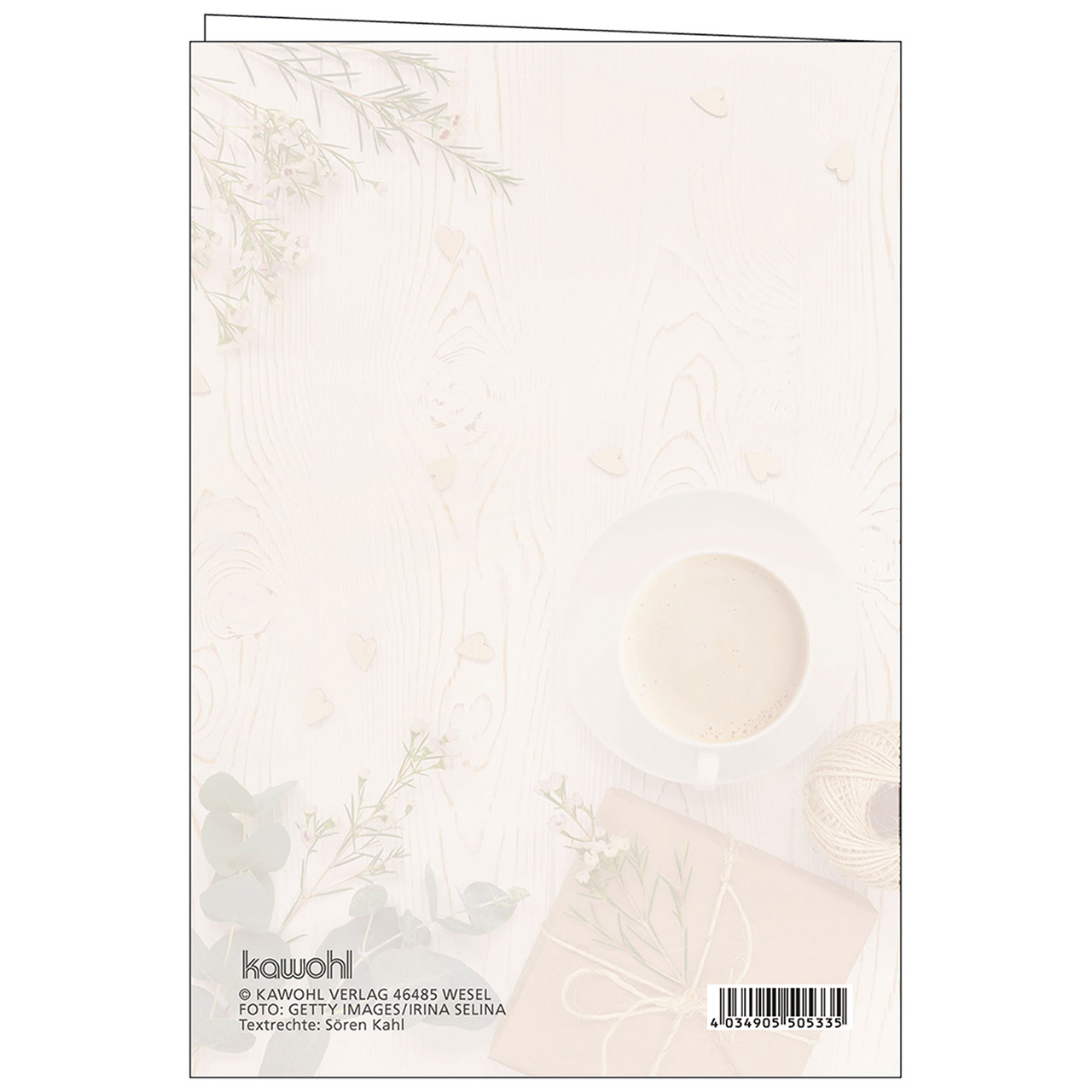 Faltkarte - Du bist für mich wie ein Engel - Tasse Geschenk Päckchen