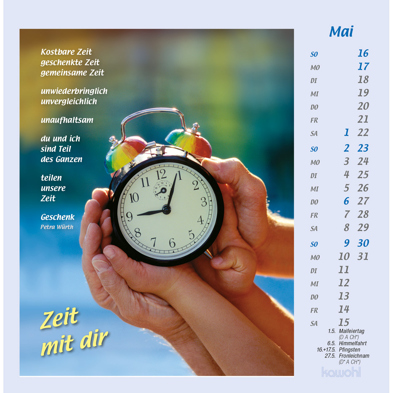 Postkartenkalender - Mit Hand und Fuß 2027