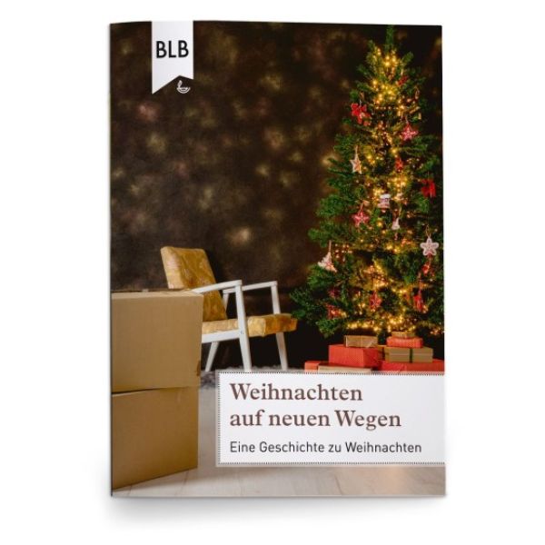 Buch - Weihnachten auf neuen Wegen - Weihnachtbaum Stuhl Geschenke Pakete Weihnachtsdekoration