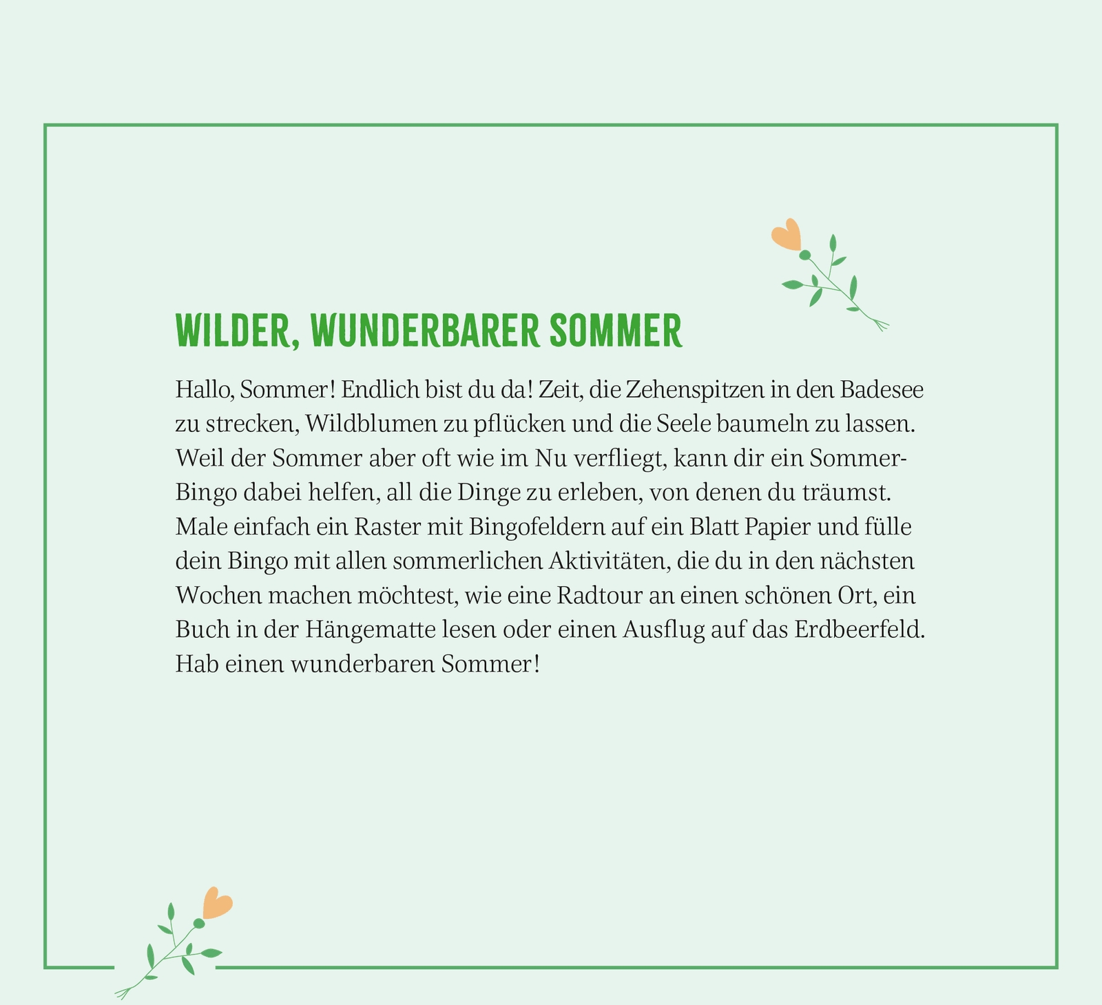 Aufstellkalender - Glücksmomente für jeden Tag 2027