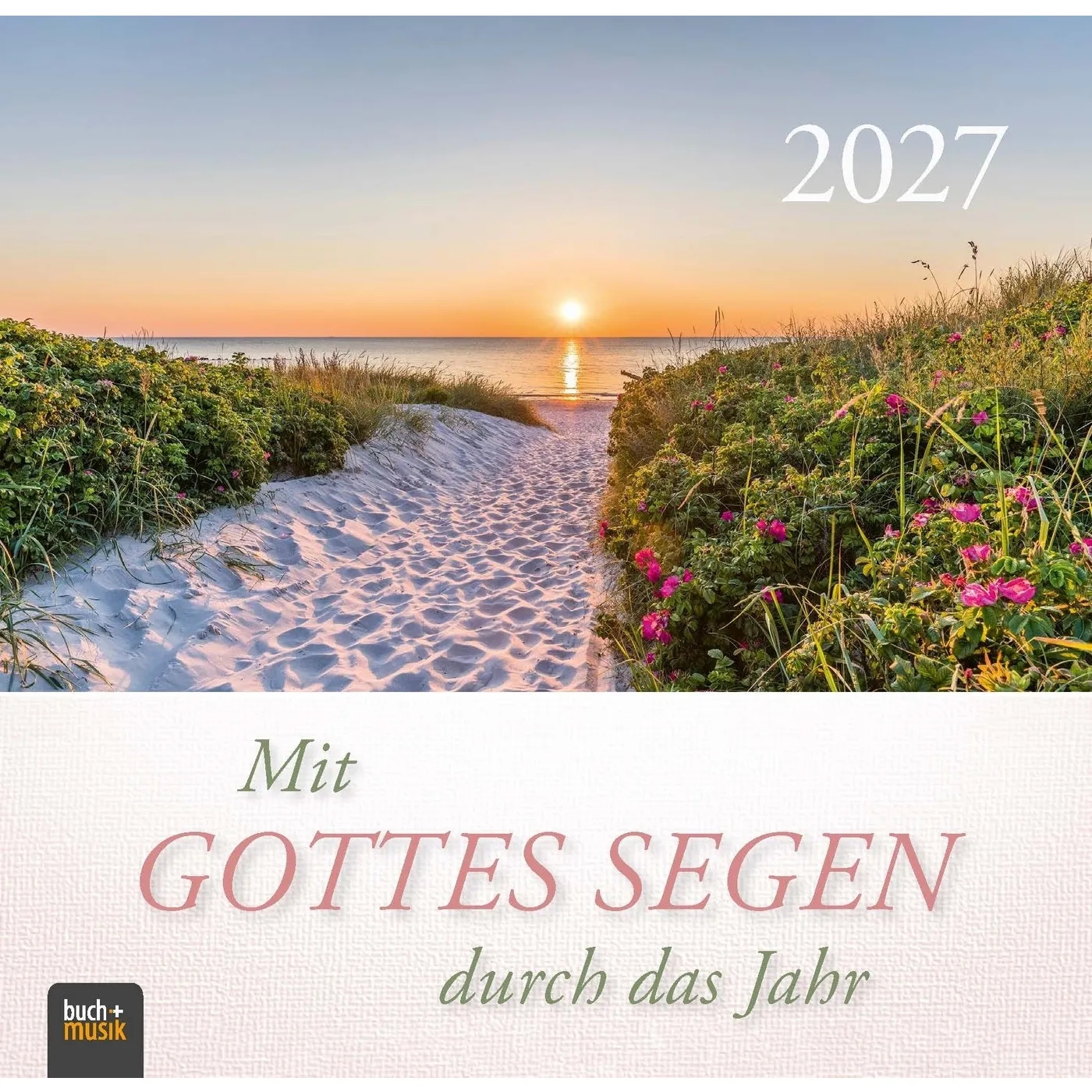 Postkartenkalender - Mit Gottes Segen durch das Jahr 2027