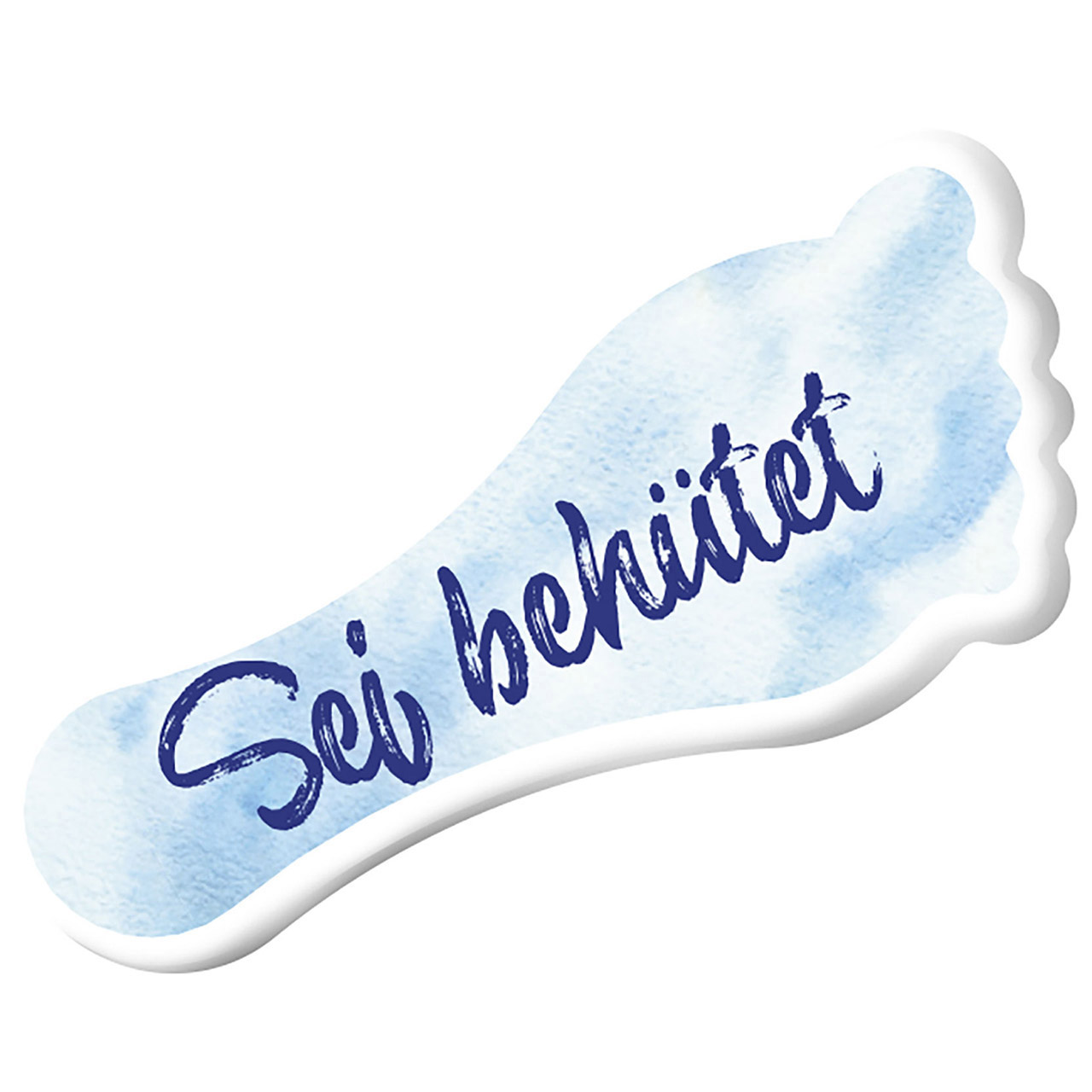 Radiergummi - Sei behütet - Fuß