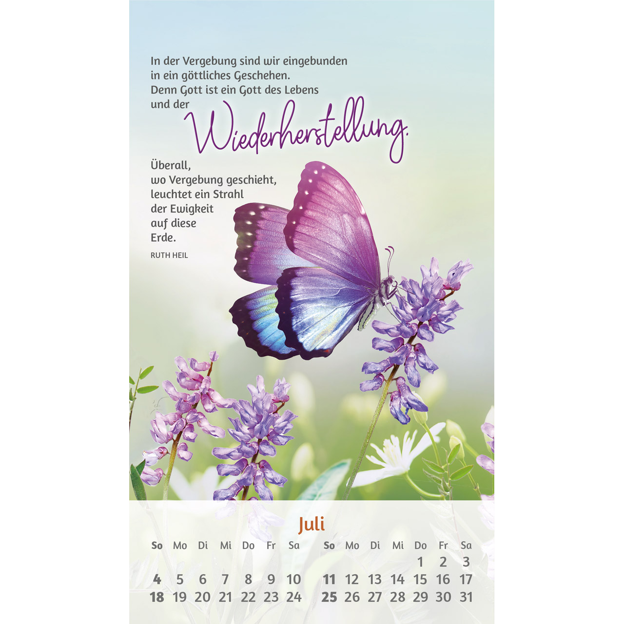 Postkartenkalender - Du bist mir so wertvoll 2027
