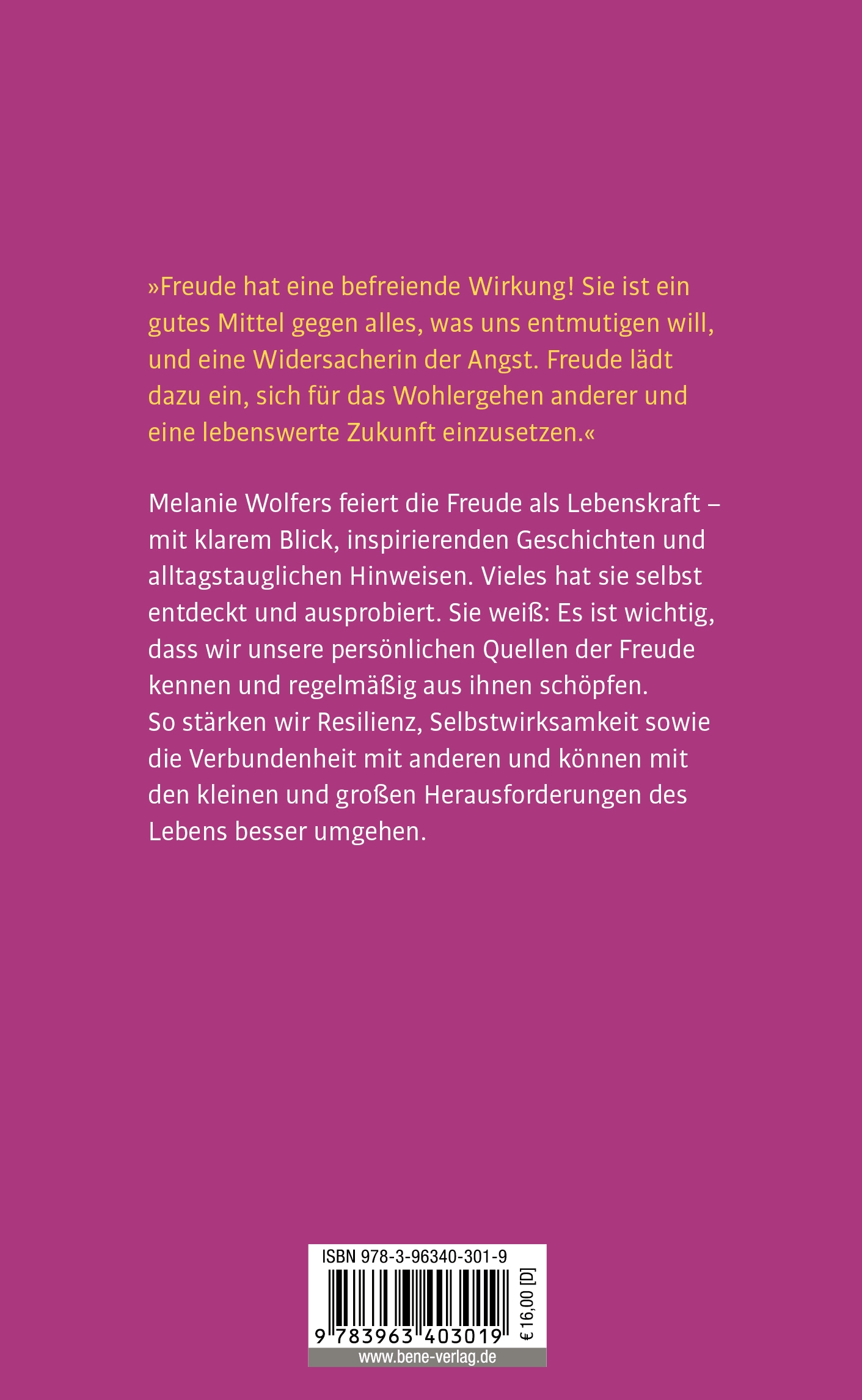 Buch - Freude - Das Leben ins Herz schließen