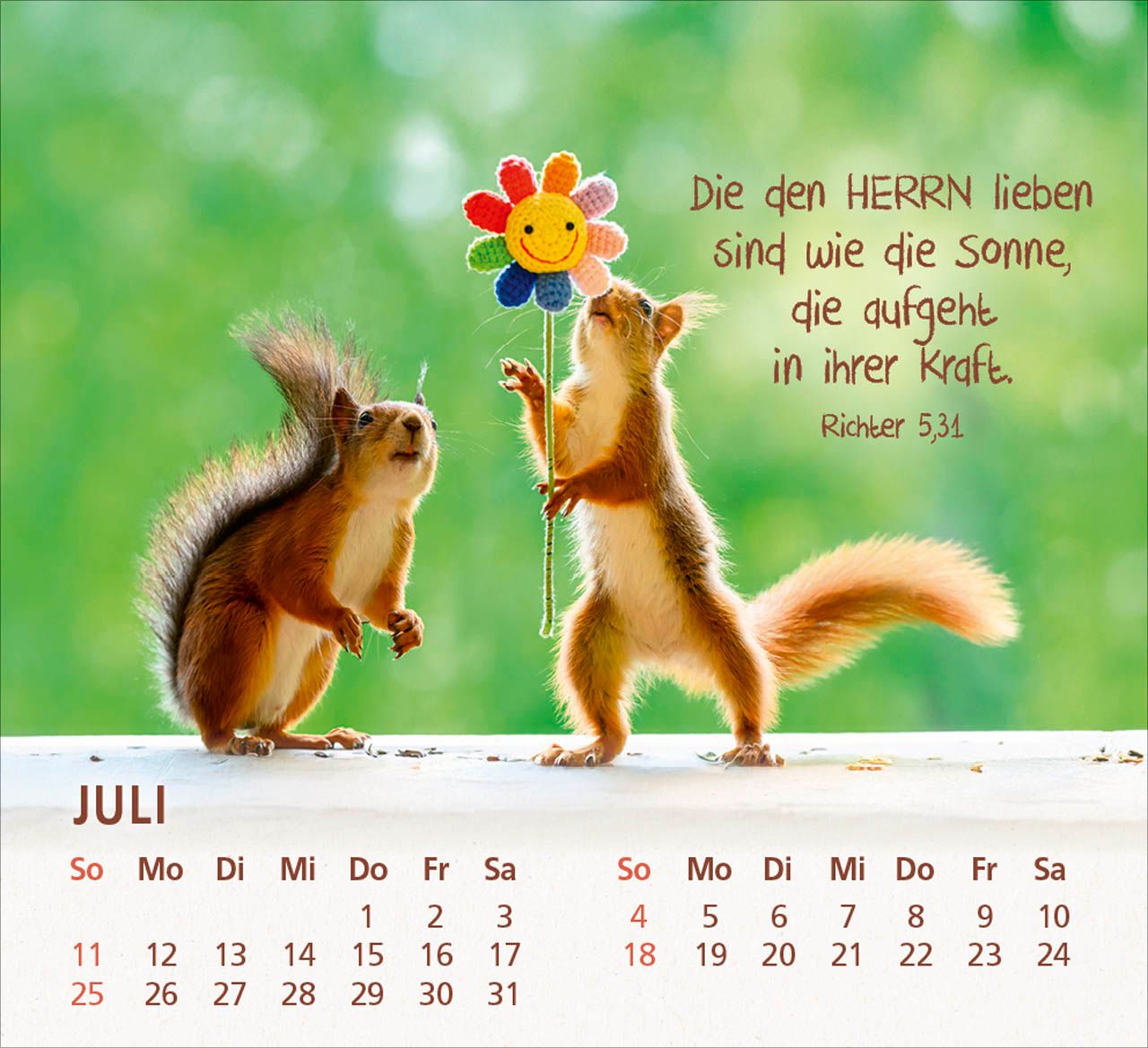 Tischkalender - Du bist meine Freude 2027