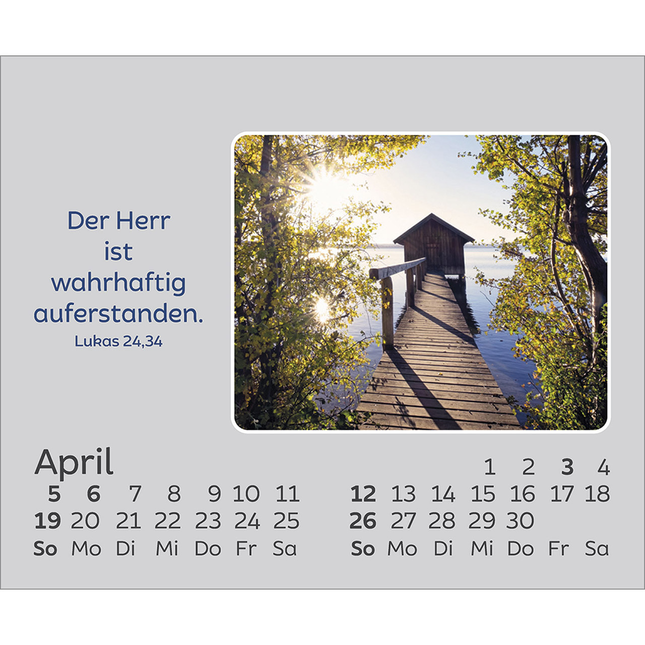 Tischkalender - Hoffnung für jeden Tag 2026