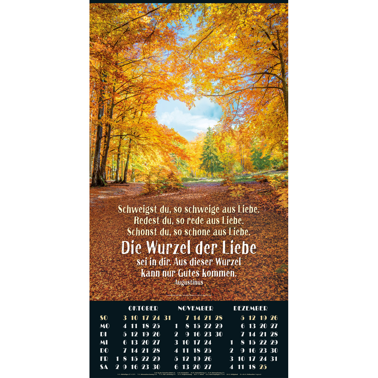 Posterkalender - Posterkalender 2027