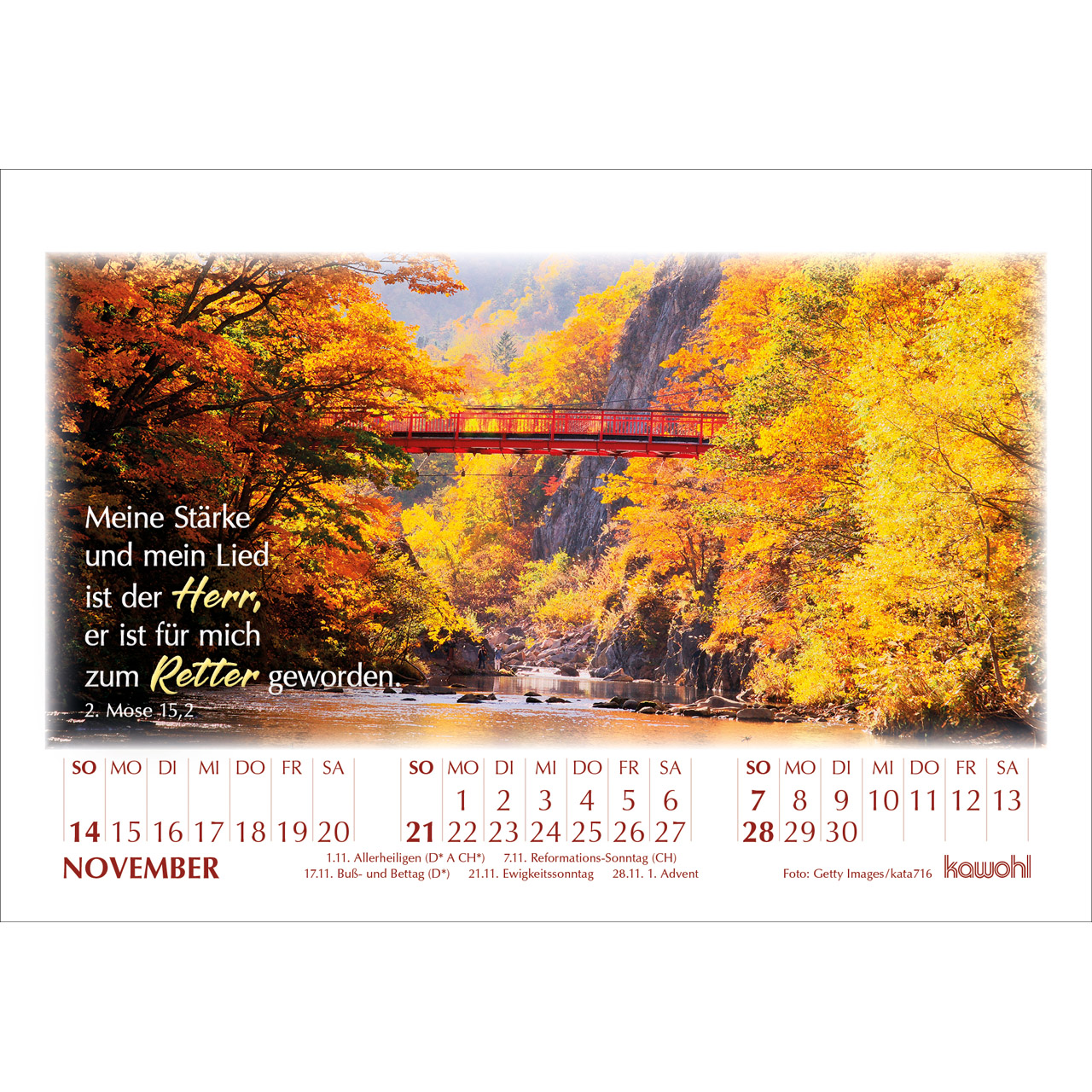 Aufstellkalender - In seinem Licht 2027