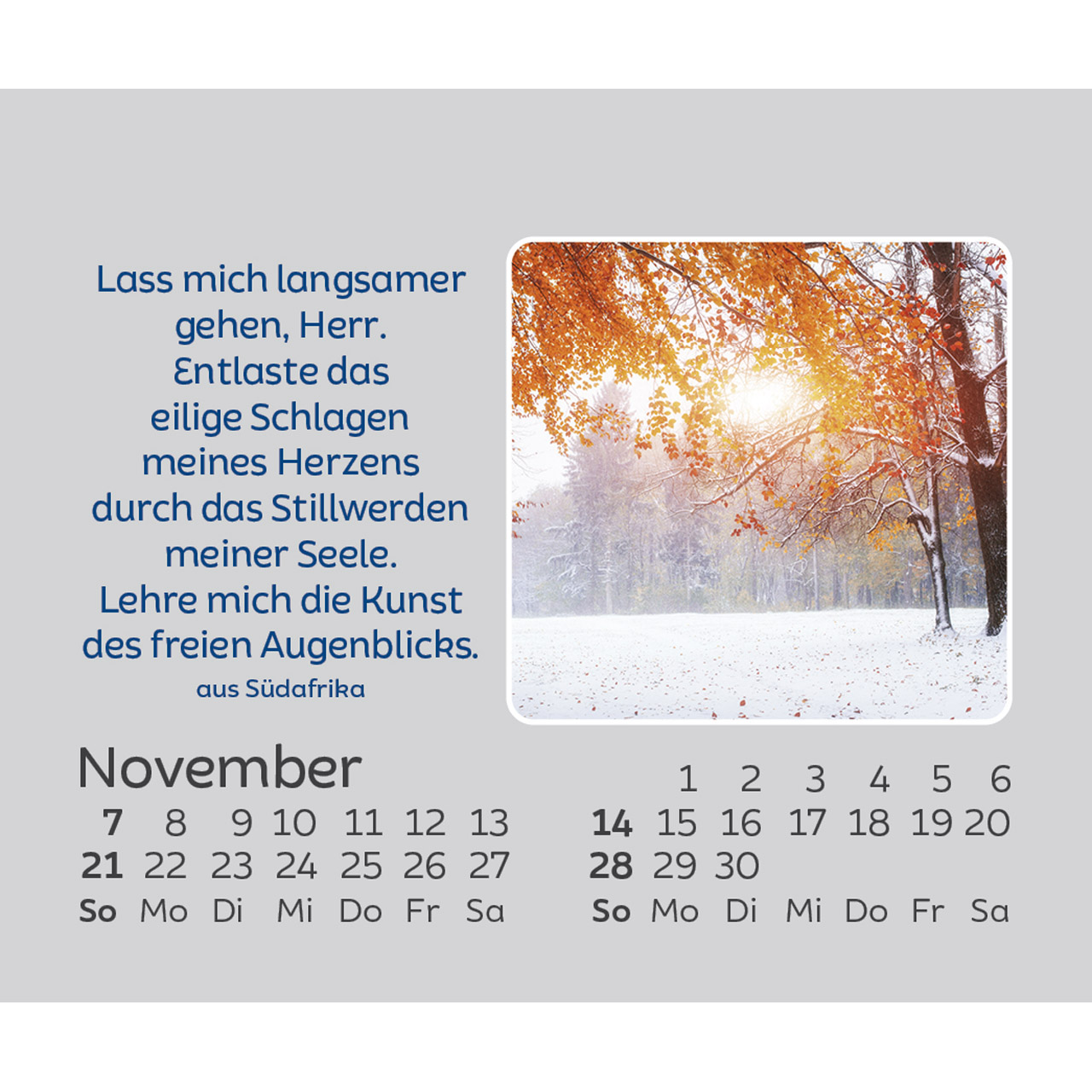 Aufstellkalender - Hoffnung für jeden Tag 2027