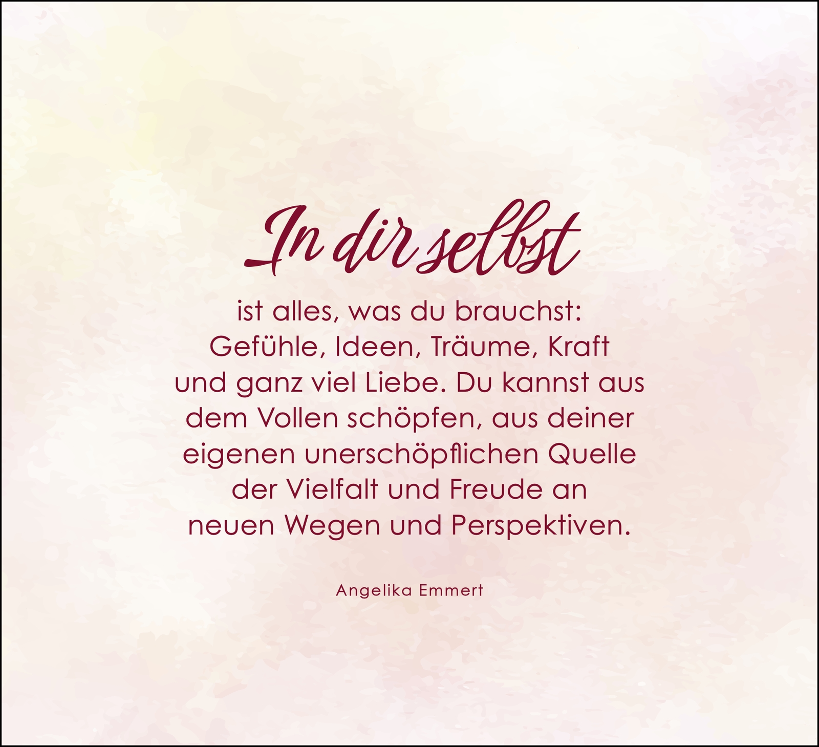 Aufstellbuch - Motivierende Gedanken für jeden Tag