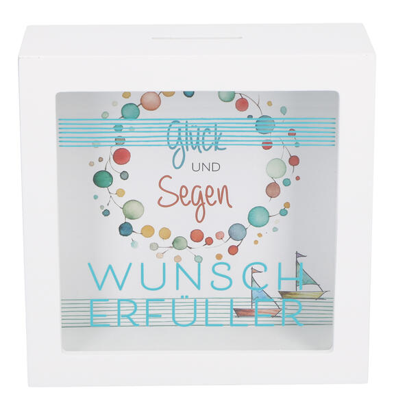 Spardose - Bilderrahmen-Spardose "Wunscherfüller"