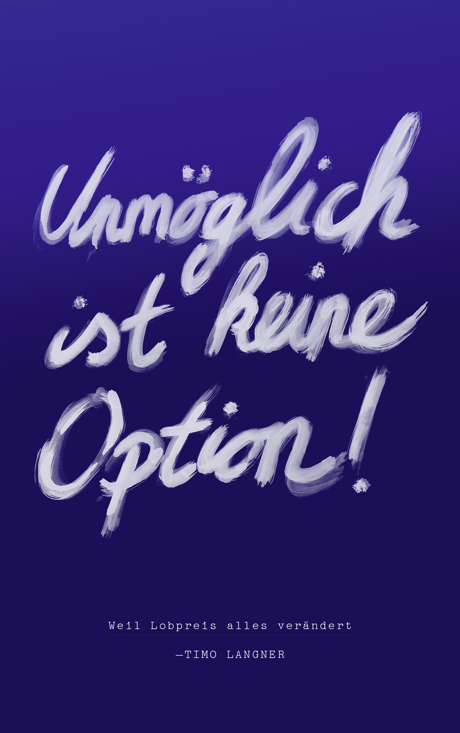 Buch - Unmöglich ist keine Option