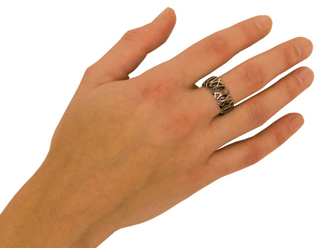 Ring - Ring Ichthys 21 mm - Ring Fische