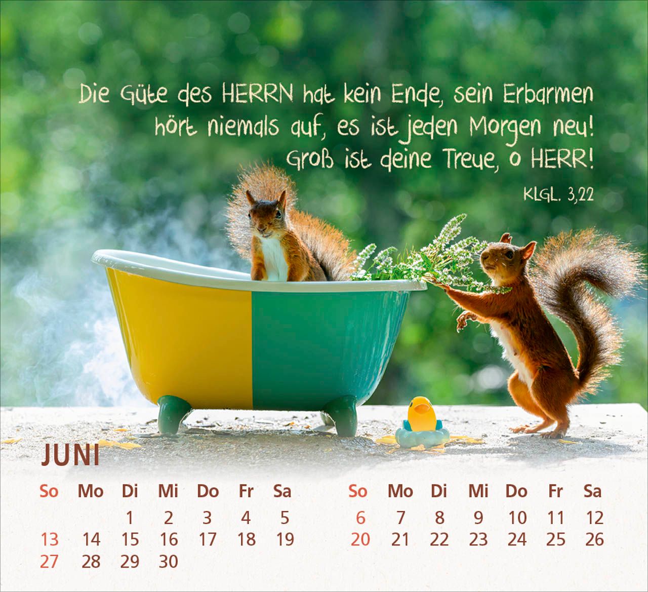 Tischkalender - Du bist meine Freude 2027