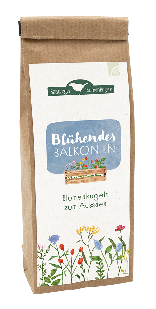 Saatgut - Blumenkugeln 'Blühendes Balkonien'