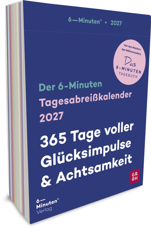 Abreißkalender - Der 6-Minuten Tagesabreißkalender 2027