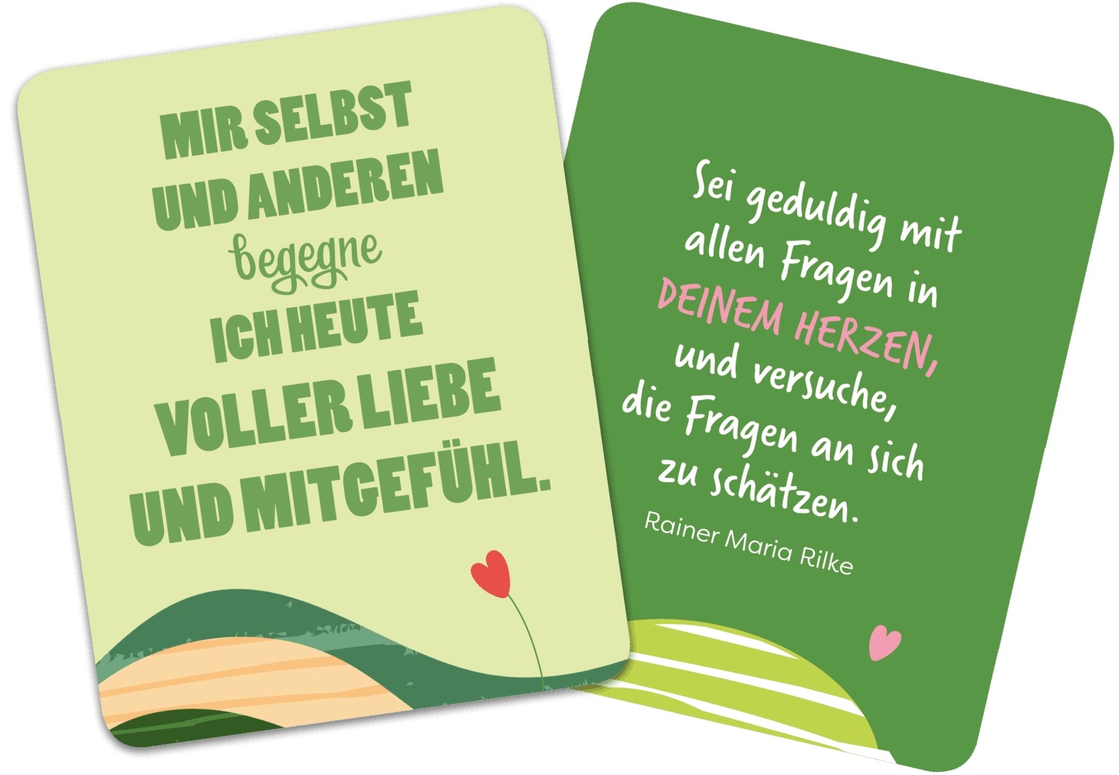 Karten-Box - Lebe leicht und wunderbar