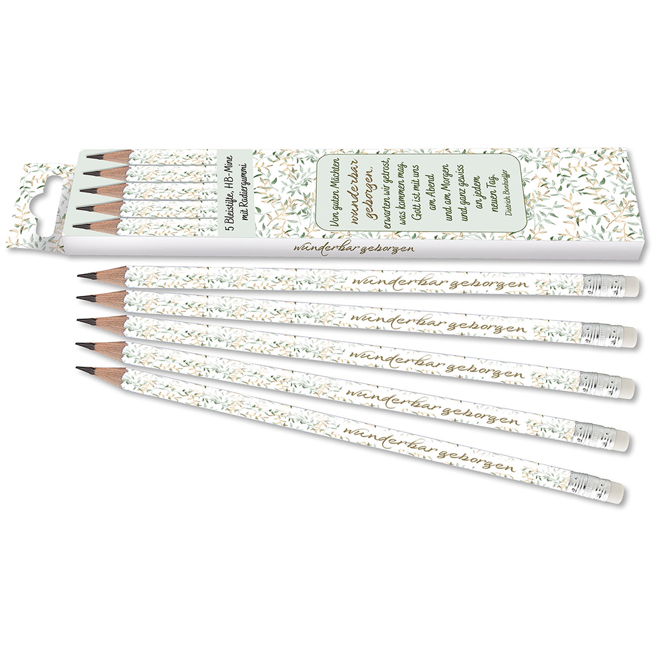 Von guten Mächten (5er-Pack) Bleistift - Von guten Mächten (5er-Pack) - Blätter
