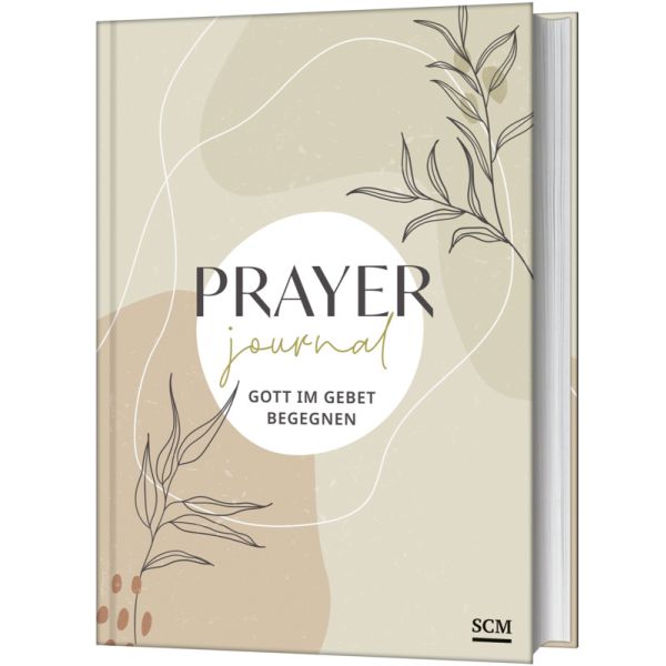 Buch - Prayer Journal - grafische Blätter Muster