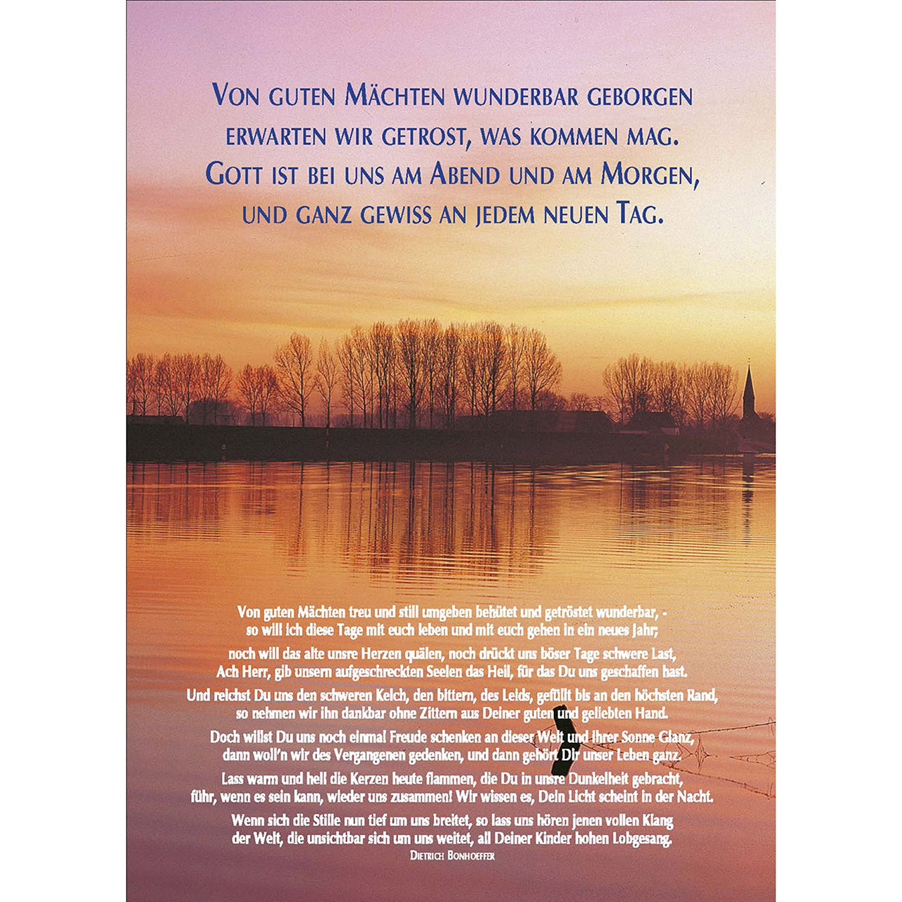 Von guten Mächten wunderbar geborgen Von guten Mächten wunderbar geborgen