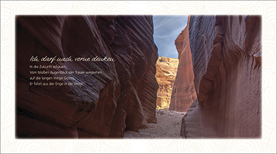 Geschenkbuch - In Trauer und doch getröstet - Gräser Kreuze