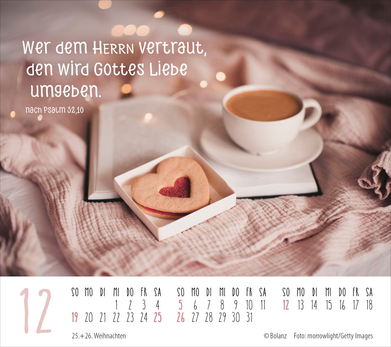 Tischkalender - Gute Wünsche für dich 2027 Tischkalender