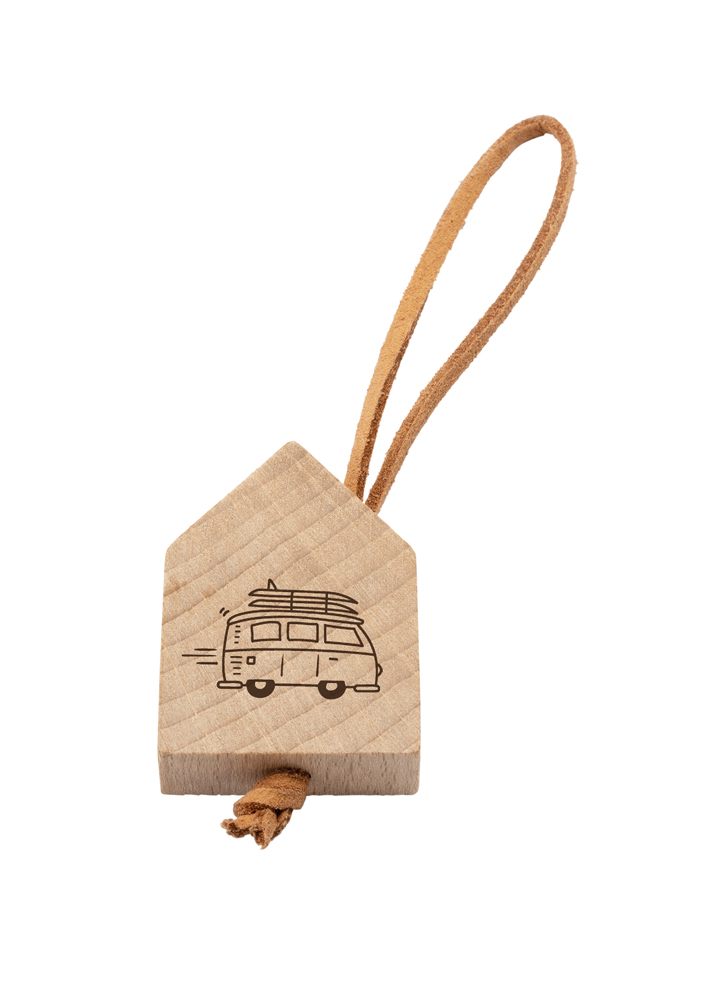 Schlüsselanhänger - Schlüsselanhänger 'Bus' - Schlüsselanhänger Haus Bus Surfbrett