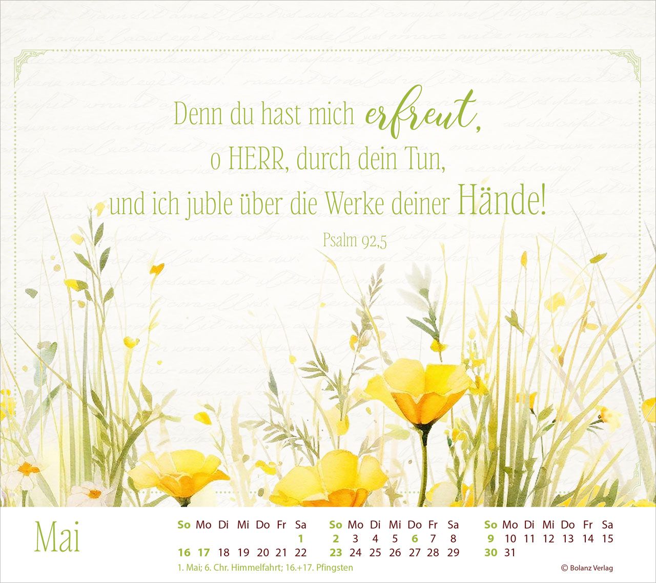 Tischkalender - Wortpoesie 2027 Tischkalender