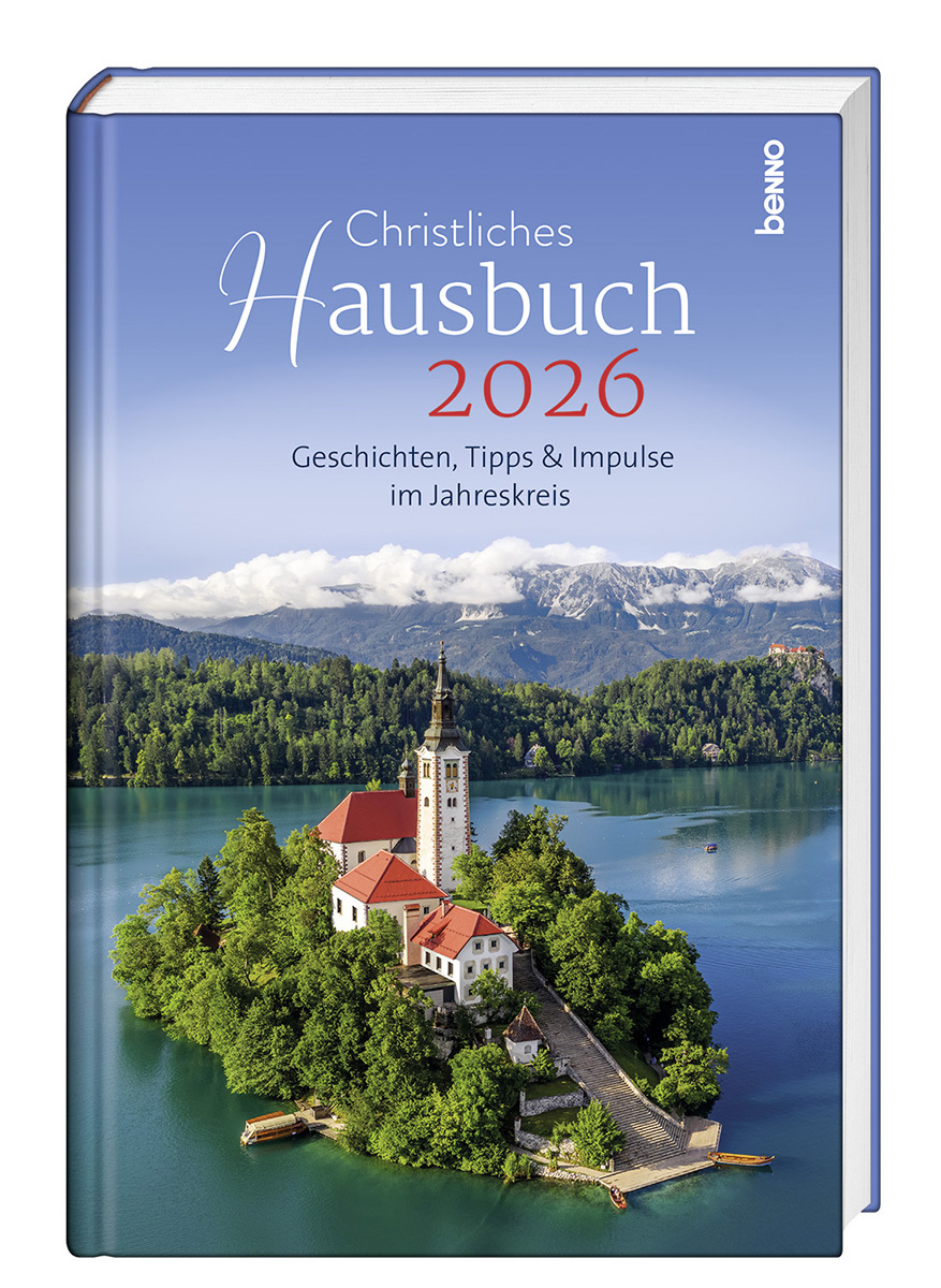 Buch - Christliches Hausbuch 2026 - Berge See Bäume Wald Kirche