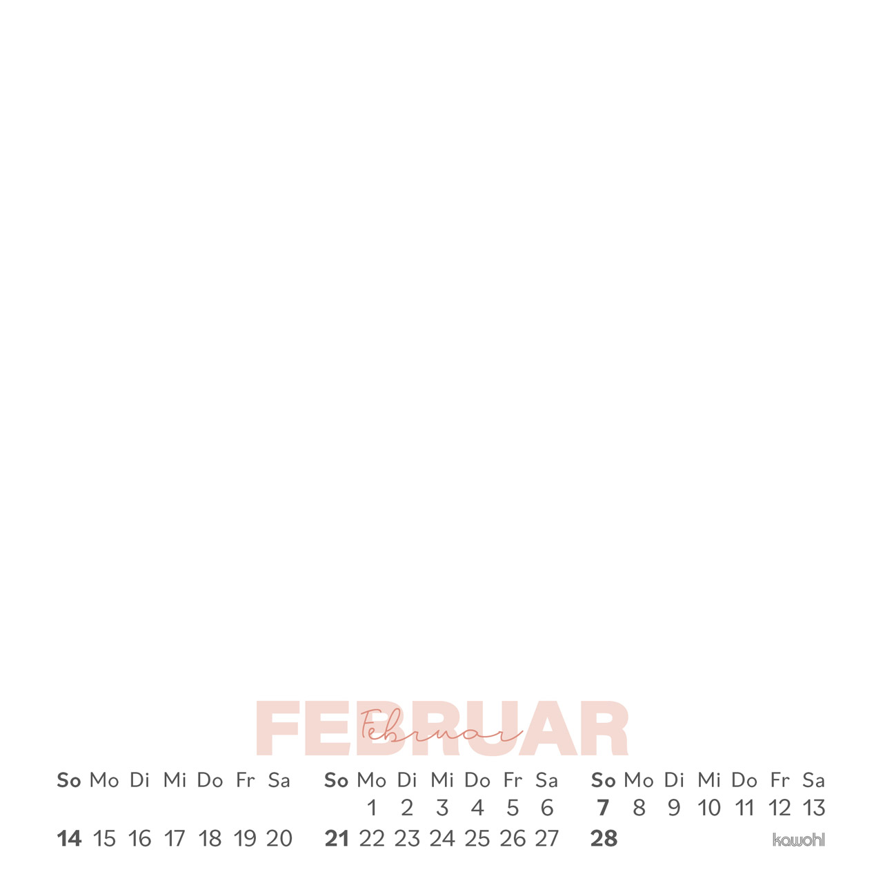 Postkartenkalender - Einblicke 2027
