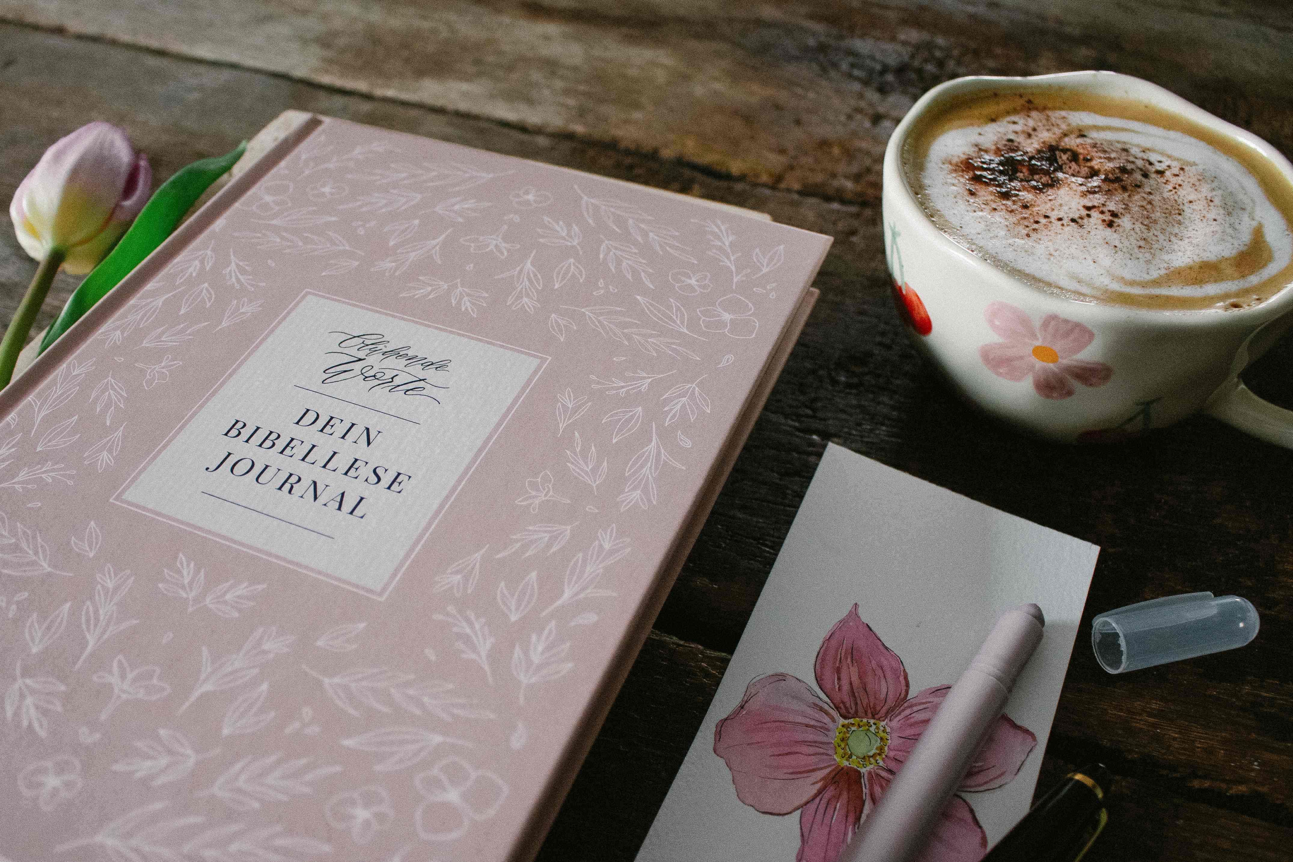 Geschenkbuch - Blühende Worte - Dein Bibellese-Journal