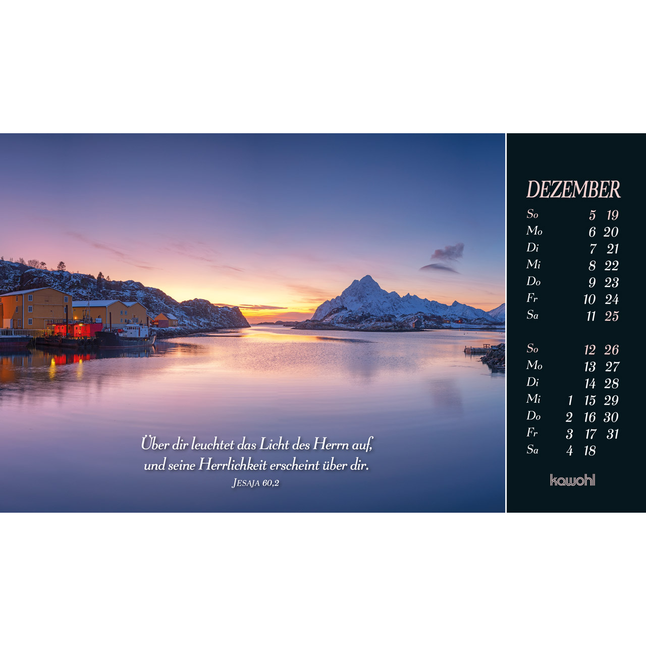 Postkartenkalender - Sehnsucht nach Unendlichkeit 2027
