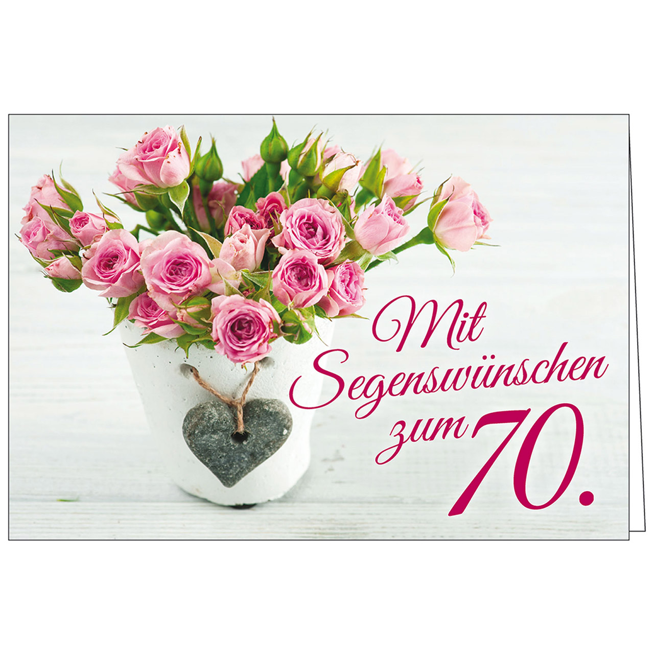 Mit Segenswünschen zum 70.