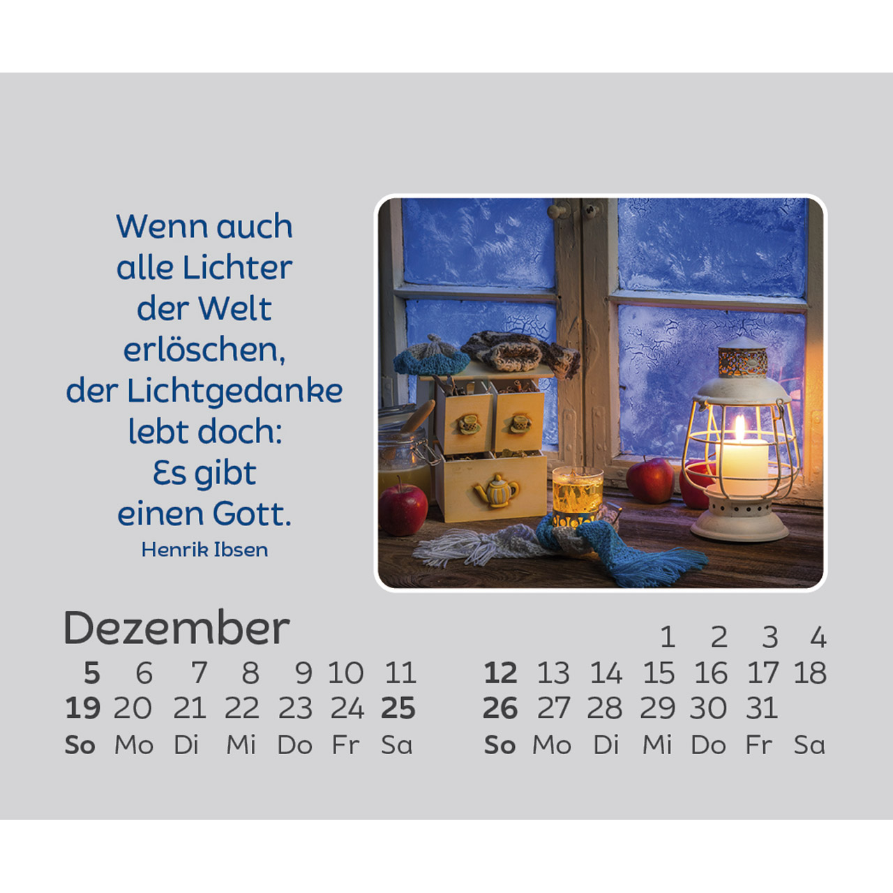 Aufstellkalender - Hoffnung für jeden Tag 2027