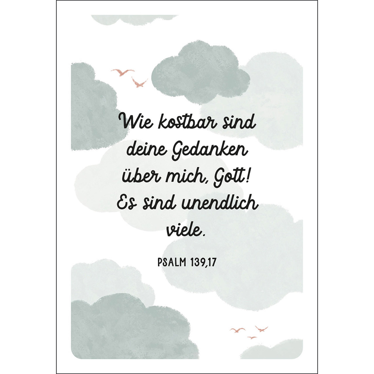 Karten-Box Papier - Wie auf Adlerflügeln getragen - Grafik Sonne