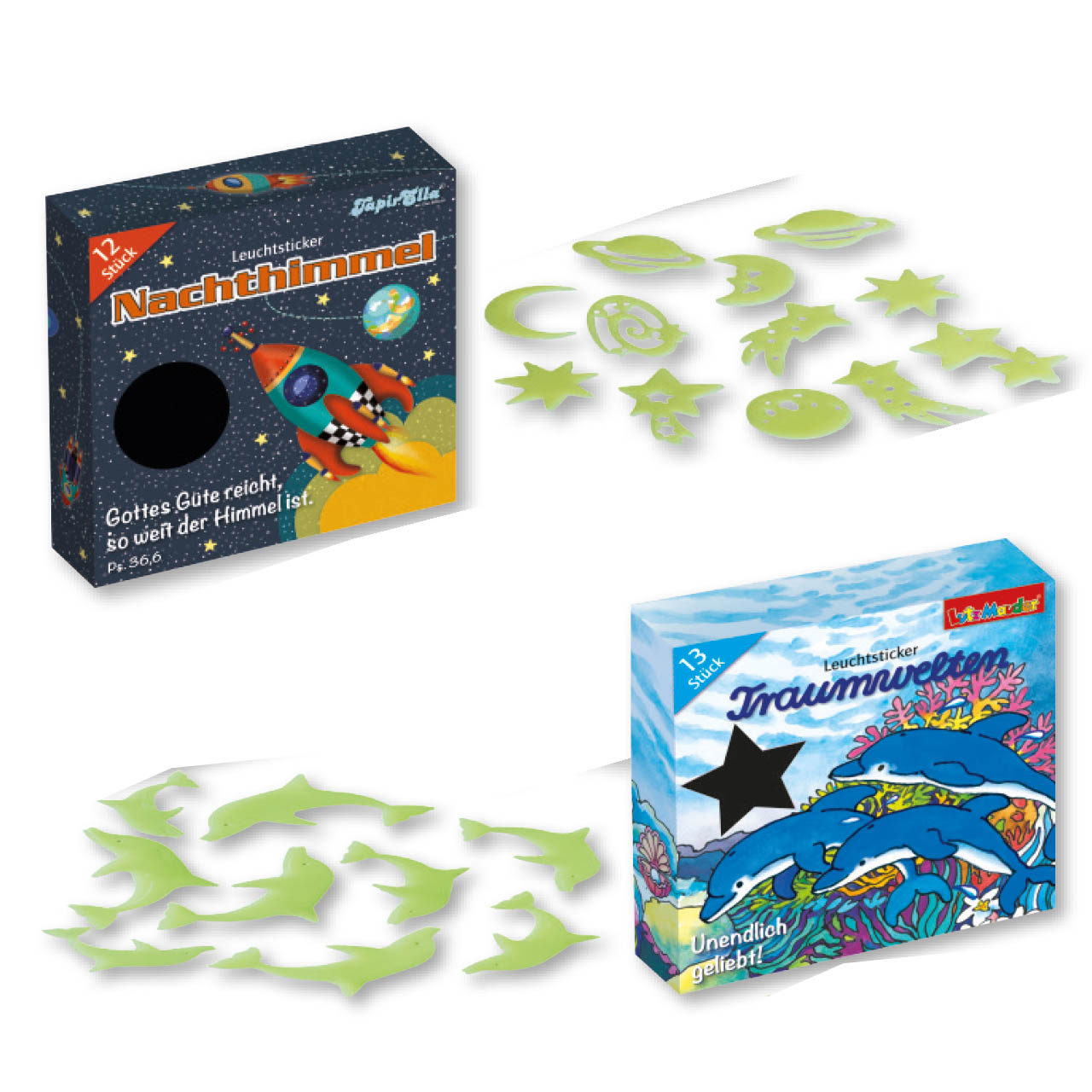 Leuchtsticker - Spar-Paket Leuchtsticker
