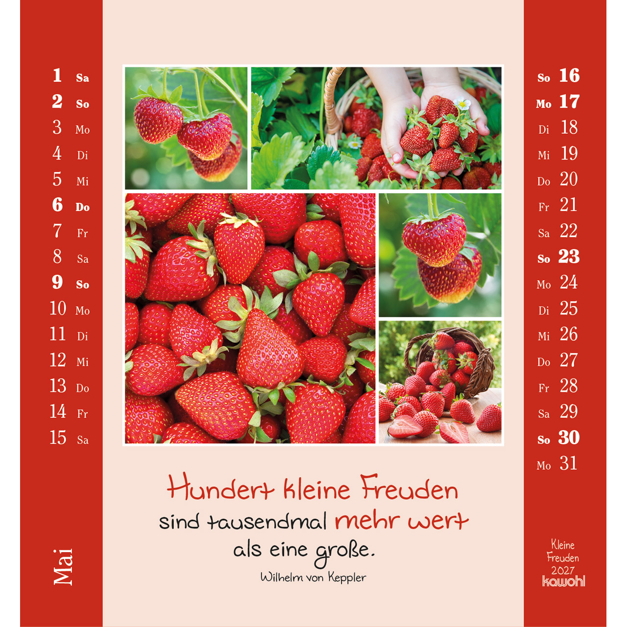 Aufstellkalender - Kleine Freuden 2027