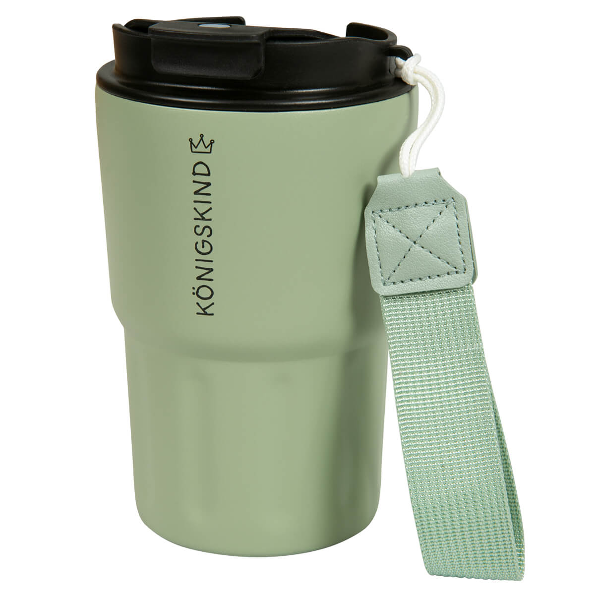 Becher - Thermobecher 'Königskind' Farbe: Salbei