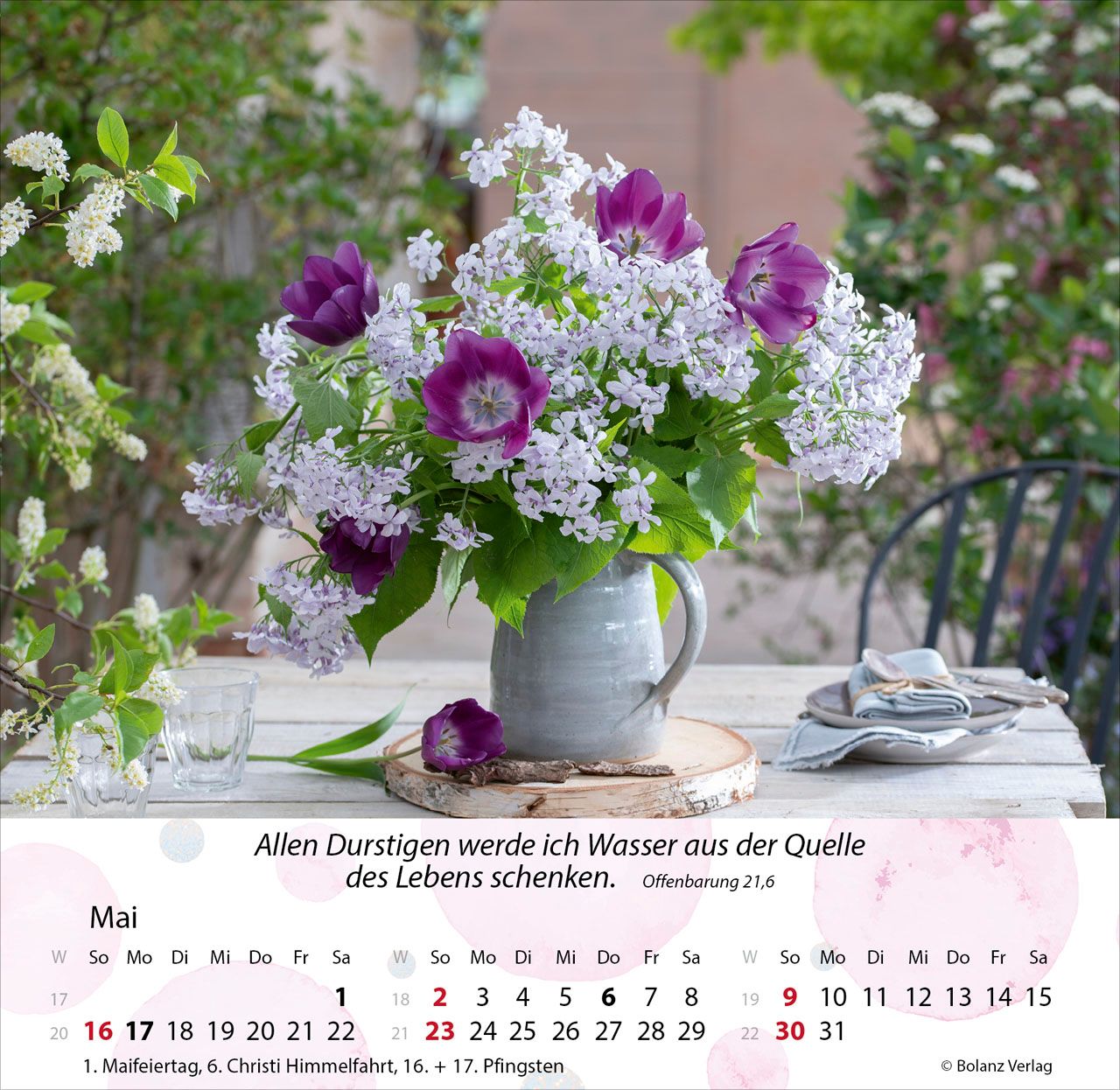 Tischkalender - Gärten 2027 Tischkalender