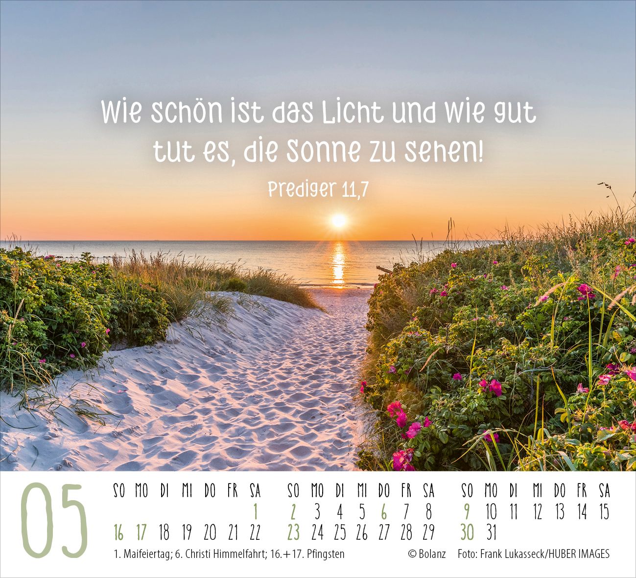 Aufstellkalender - Atempause 2027 Minikalender