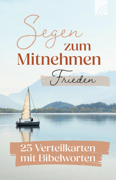 Karte - Frieden - Segen zum Mitnehmen