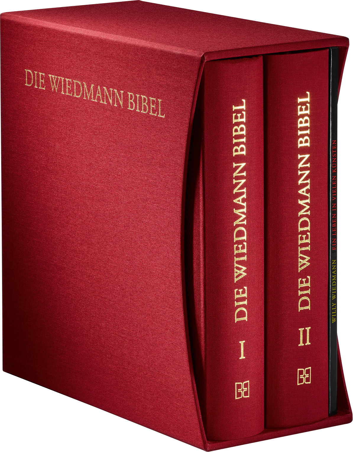 Lutherbibel - Die Wiedmann Bibel - ART-Edition (rot)