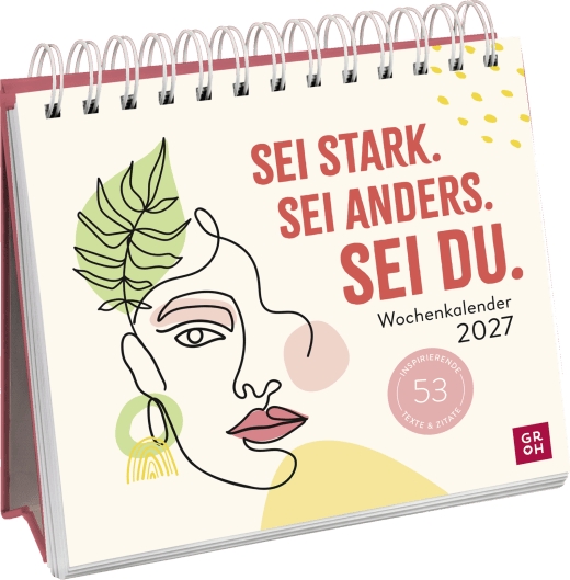 Aufstellkalender - Sei stark. Sei anders. Sei DU. 2027